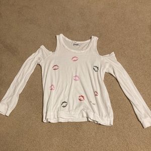 Lauren Moshi cold shoulder top